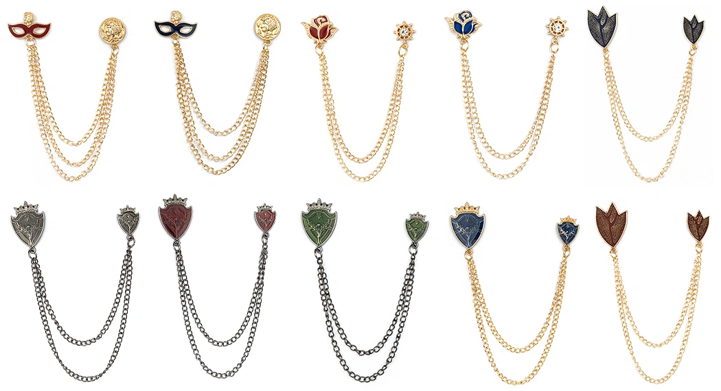 chain brooch