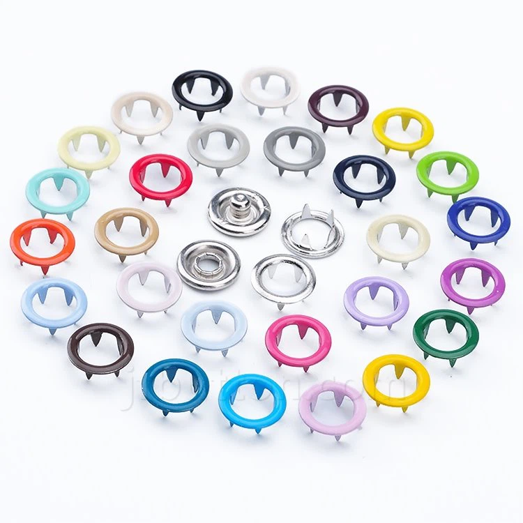 ring spring snap button ring spring snap button