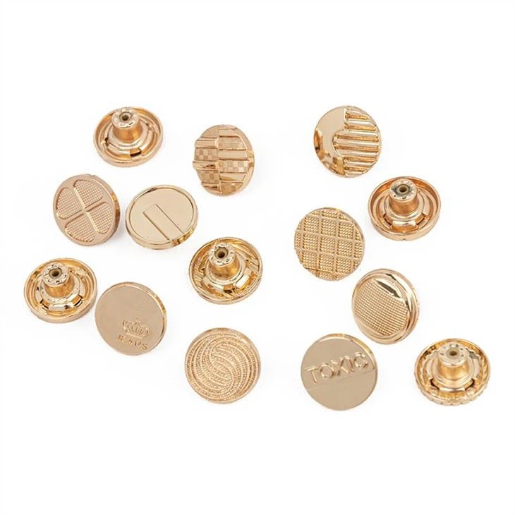 Metal Replacement Buttons For Jeans