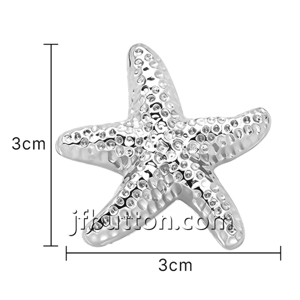 Metal Gold Star Shank Button best
