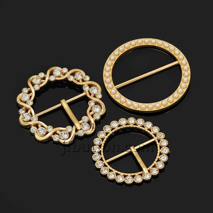 O-shape Diamond Buckle For Shoes factory