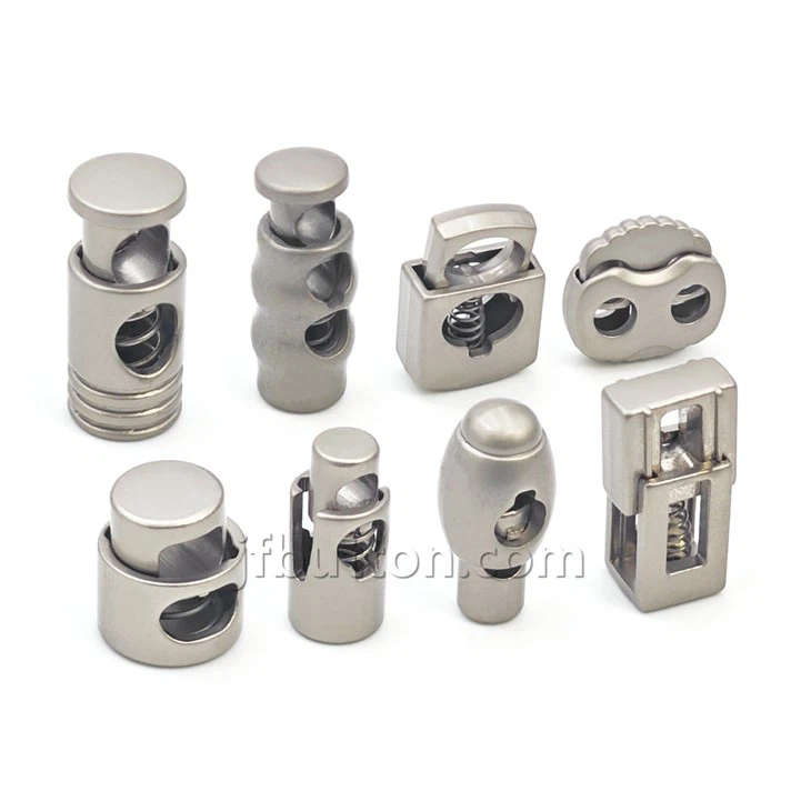 Sliver Cord Stopper Metal