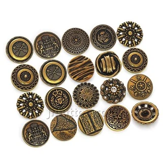 Bouton militè Britanik 18yèm syèk la