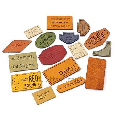 Custom kwi logo tags pou sak