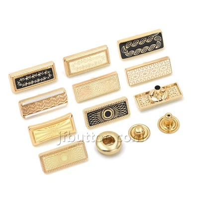 Gold metal tag pou thobe