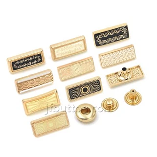 Gold metal tag pou thobe