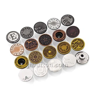 Bouton metal pou Jeans