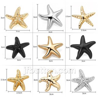 Starfish Shank Bouton Pou Cardigan