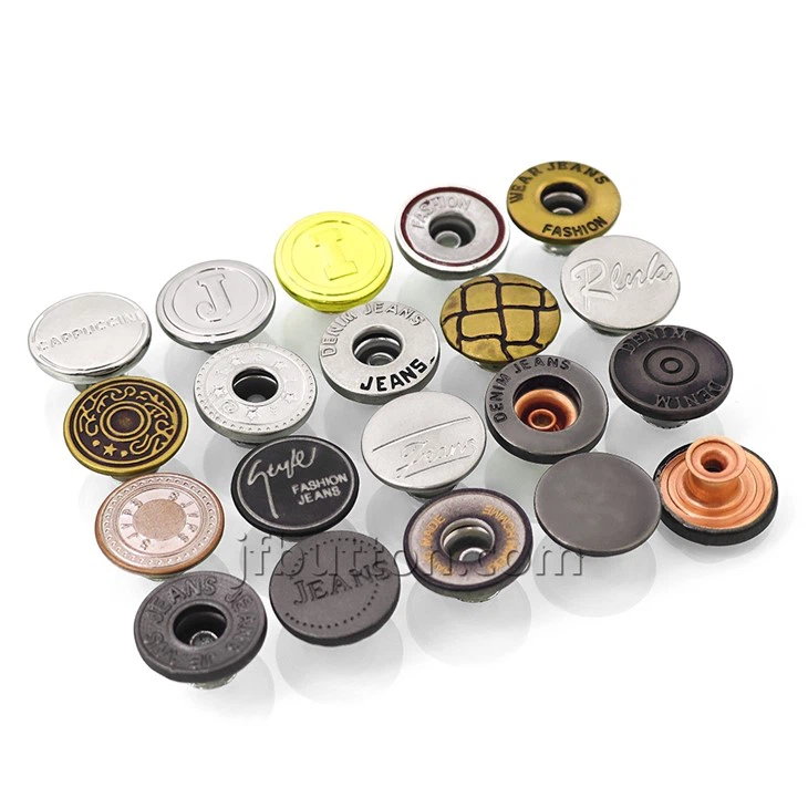 Steel Buttons For Jeans factory