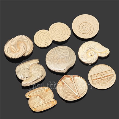 3D espiral Ridges metal taye