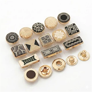 Kandura Thobe Metal Snap Bouton