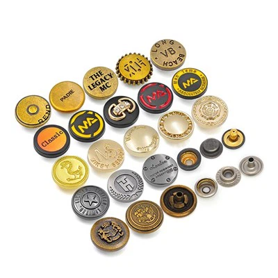 Metal bouton mèt pou kwi