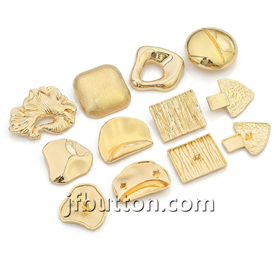 Metal iregilye blazer bouton