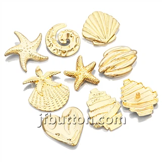 Metal Star ki gen fòm bouton