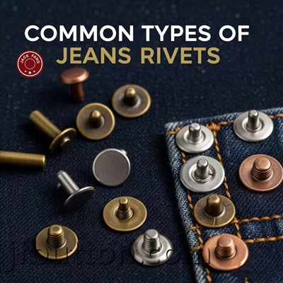 Ki kalite komen Jeans Rive yo itilize nan rad?