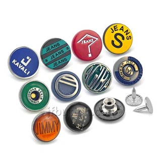 Bouton metal pou pantalon