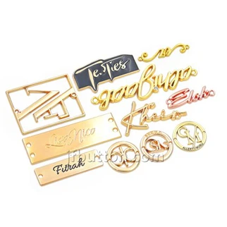 Etikèt plak metal