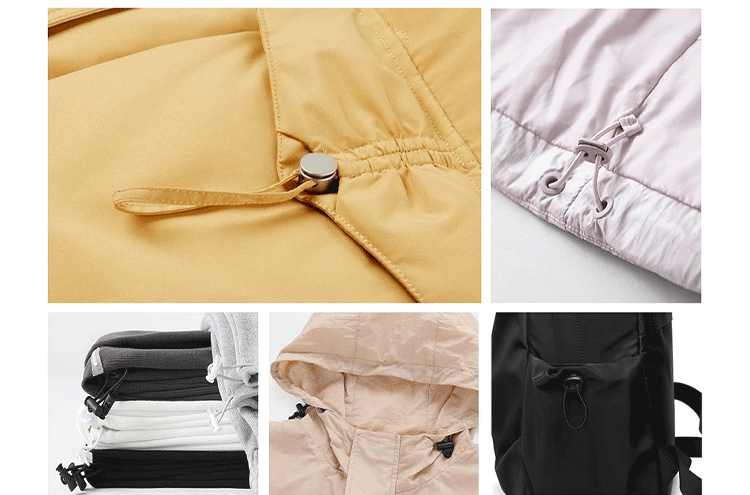 Drawstring Cord Application Drawstring Cord Application